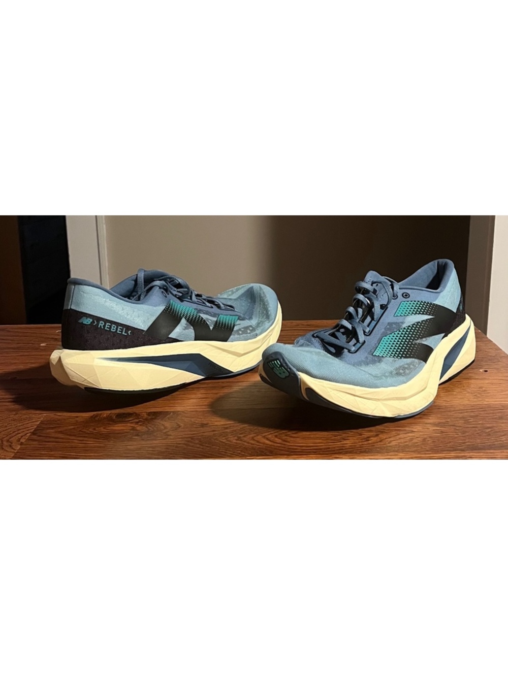 New Balance FuelCell Rebel v4 Heron Blue Size 11.5 US